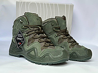 Тактичні черевики армійські олива демісезон SWAT, Військові берці gore-tex осені непромокальні зсу всесезонні