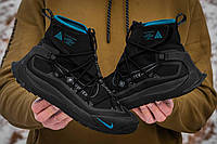 Кроссовки мужские Nike ACG Terra Antarktik All Black, Найк Терра Антарктик внутри термо. код IN-1201