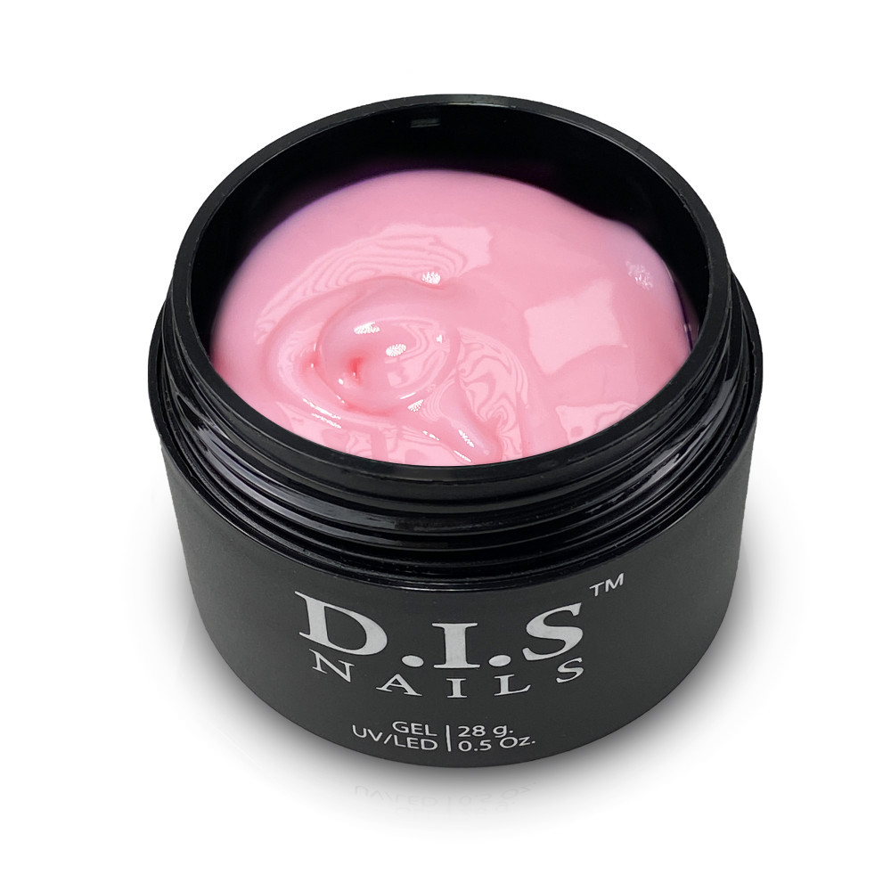 DIS 1-фазний гель D.I.S Nails HARD JELLI 03, 28 р. (як желе, рожевий)