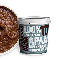 TOM Peanut Butter Арахисовая паста (500 g, с черным шоколадом и воздушным рисом)