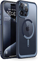 Чехол SUPCASE Unicorn Beetle Mag для iPhone 15 Pro Premium Hybrid Clear MagSafe (Gray), фото 6