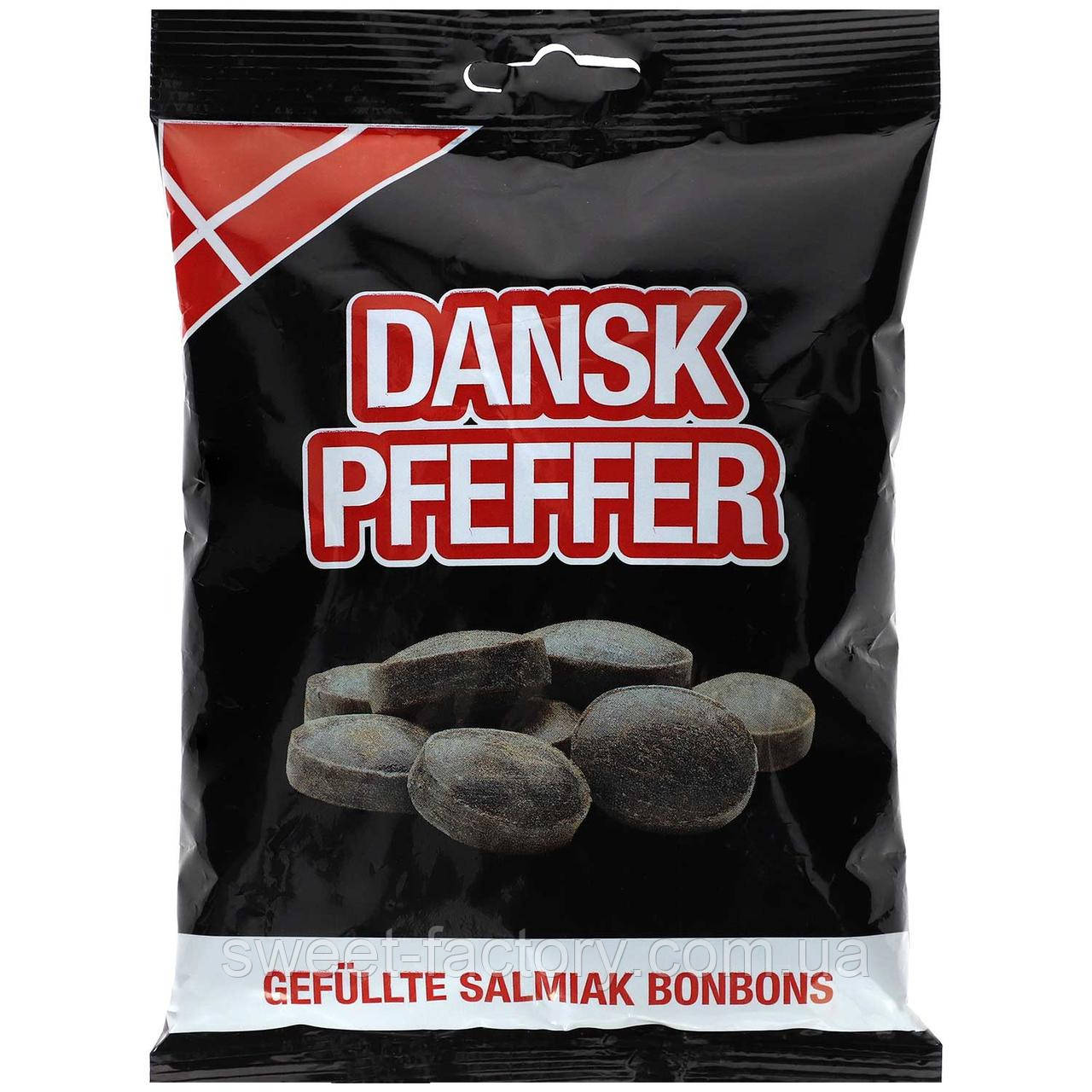 Лакричні цукерки Dansk Pfeffer із сіллю 200g