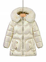 Утеплена куртка для дівчаток оптом, Glo-story, 4-12 рр., арт. GMA-4310, фото 5