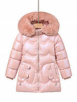 Утеплена куртка для дівчаток оптом, Glo-story, 4-12 рр., арт. GMA-4310, фото 2