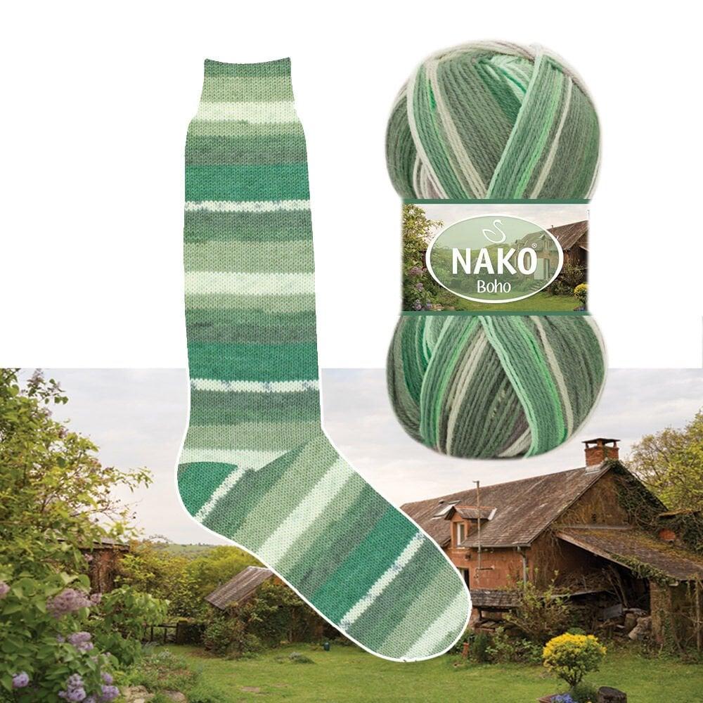 Пряжа Nako Boho Desen - 81815