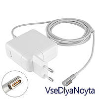 Блок питания для ноутбука APPLE MagSafe 14.5V, 3.1A, 45W, white, квадратный, с евро-адаптером, L-образный