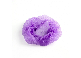 Шапочки одноразові медичні на гумці фіолетові шт.