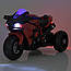 Дитячий мотоцикл Bambi Racer M 5023 EL, 3 колеса, 1 мотор 45 W, 1 акум 12V9AH, MP3, USB, TF, музика, світло, фото 11