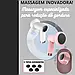 Ручний вібраційний масажер 5 в 1 для всього тіла  Massage gun AND LY-689 Jw, фото 6