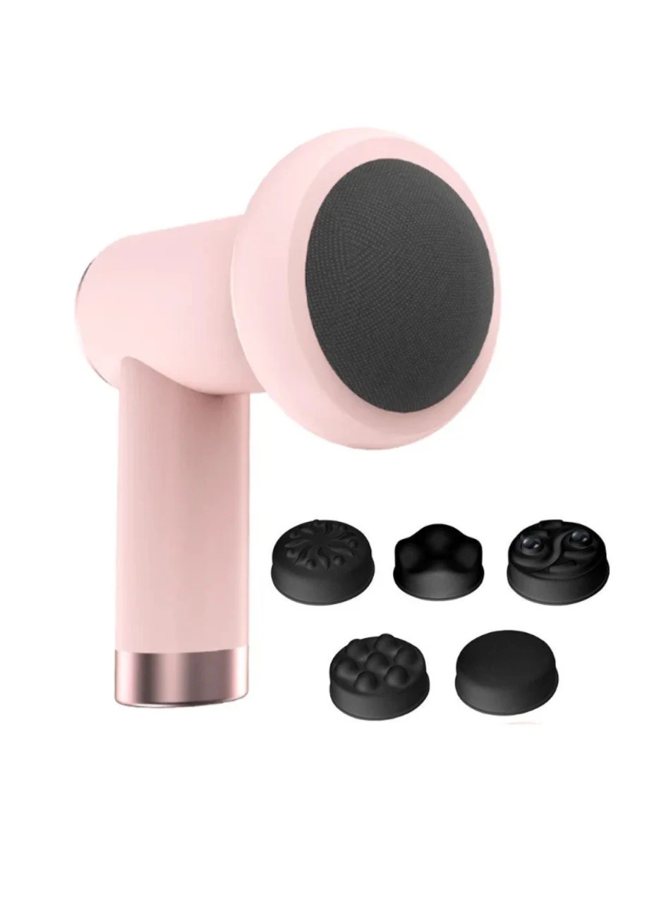 Ручний вібраційний масажер 5 в 1 для всього тіла Massage gun AND LY-689 Jw
