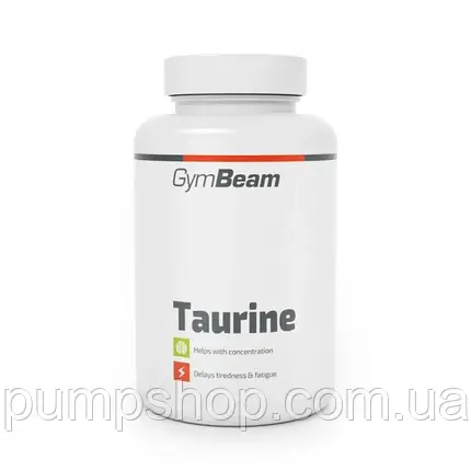 Амінокислота таурин GymBeam Taurine 120 капс., фото 1