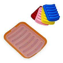 Силіконова форма для сосисок A-Plus BM-175 помаранчева