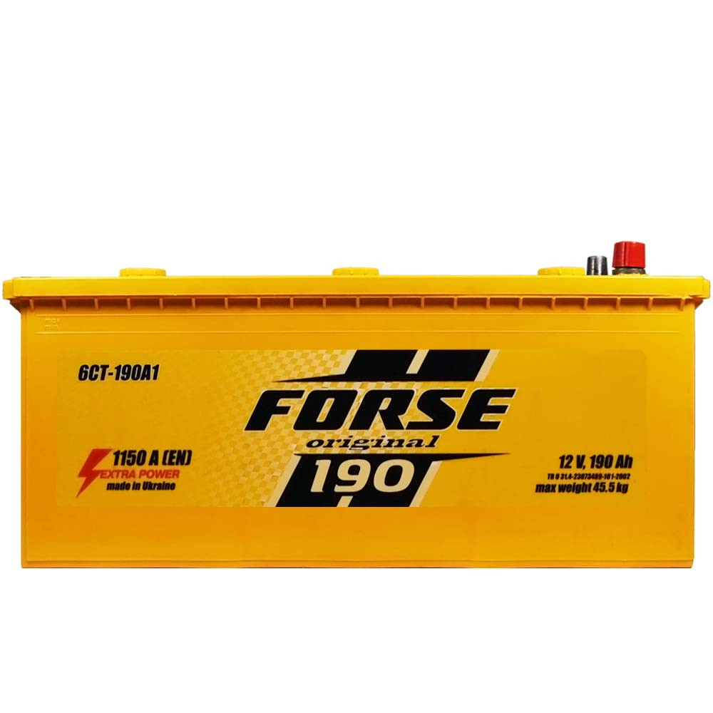 Акумулятор FORSE 190 Аh 1150A (D5)