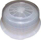 Друшляк круглий з мискою прозорий 7 л, фото 3