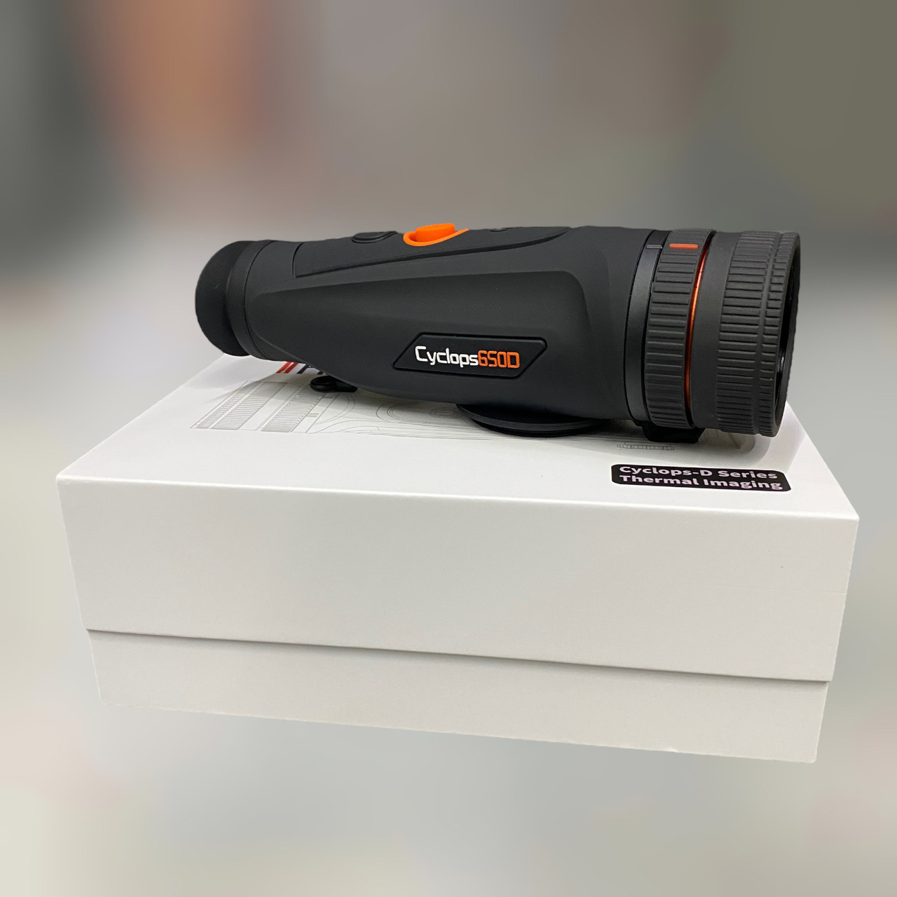 Тепловізор ThermTec Cyclops 650D, 25/50 мм, подвійне поле огляду, матриця 640x512, двосторонній Wi-Fi