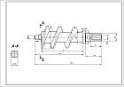 Шнек для м'ясорубки OR-MG02-27  (з ущільнювачем), фото 2