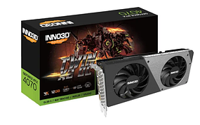 Відеокарта Inno3D GeForce RTX 4070 X2 12GB GDDR6X (N40702-126XX-185252N)