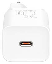 МЗП Baseus 25W Super Si QC Type C to Type C USB-C (TZCCSUP-L02) white, фото 5