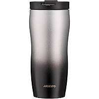 Термостакан для кофе, чая Ardesto Metallic 450 мл, черный, нержавеющая сталь - Термокружки