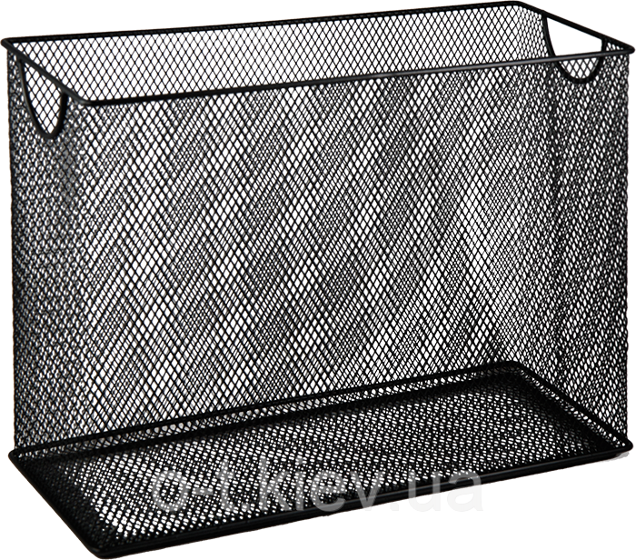 Короб для підвесних файлів, металевий, чорний BM.6236