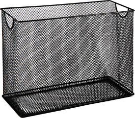 Короб для підвесних файлів, металевий, чорний BM.6236