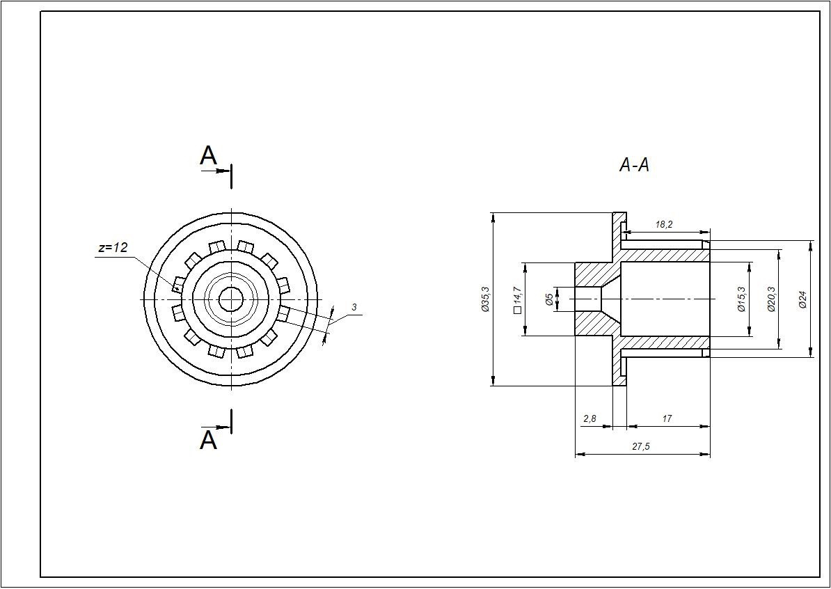 Муфта запобіжна для м'ясорубки Zelmer 00792328 ZMMA400W (86.1203) - фото 2 - id-p9673630