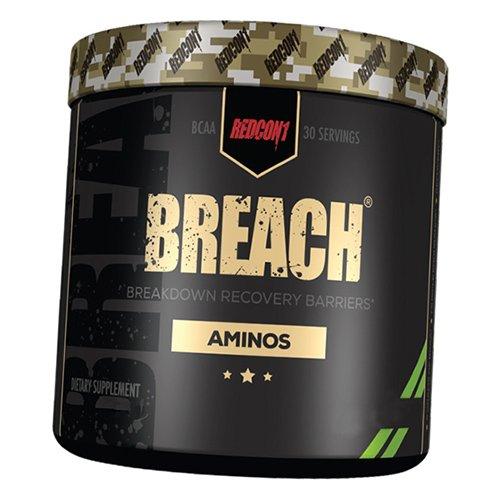 Амінокислоти BCAA  Redcon1 Breach Aminos 315 г (30 порц.) ( смак кисле яблуко )