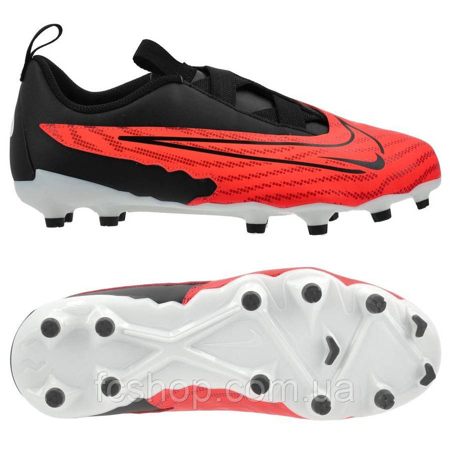 Бутси дитячі Nike Phantom GX Academy DD9549-600, Червоний, Розмір (EU) — 38.5