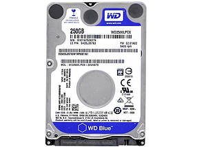 Жорсткий диск WD Blue 250GB 2.5" (WD2500LPCX) Б/В (TF)