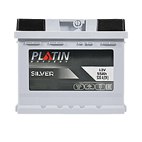 Автомобильный аккумулятор PLATIN Silver MF 55Ah 520A R+ (L1)