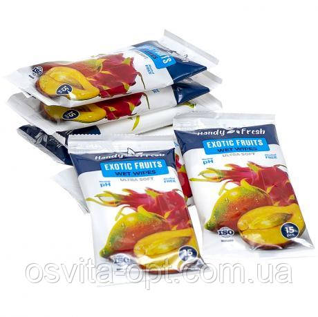 Вологі серветки "Handy Fresh" 15шт