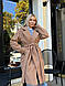 Затишна м'яка об'ємна жіноча кофта сорочка Тедді хутряне куртка тепле пальто кардиган баранчик, фото 10