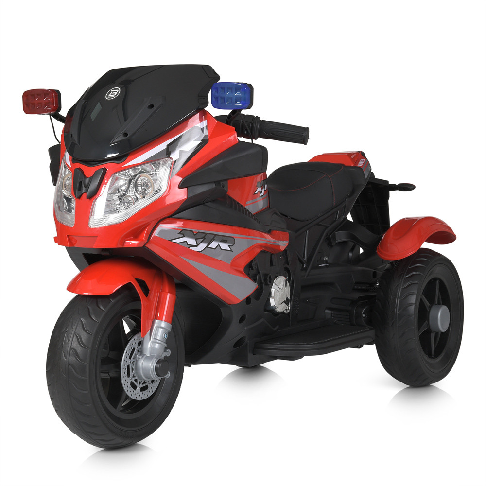 Дитячий мотоцикл Bambi Racer Yamaha XJR M 4851EL-3, 2 мотори 45 W, 1 акумулятор 12V7AH, музика, світло, MP3, USB
