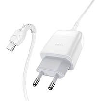 МЗП Micro USB 18W/3A/QC3.0 C72Q Hoco white, фото 4