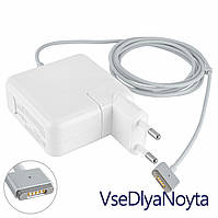 Блок живлення для ноутбука APLE MagSafe2 14.85 V, 3.05 A, 45 W, White, квадратний, з євроадаптером (A1436),