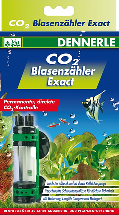 CO2 лічильник бульбашок, Dennerle CO2 Blasenzahler Exact., фото 1