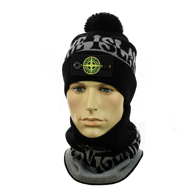 Молодіжний набір Шапка і Снуд "Stone Island"