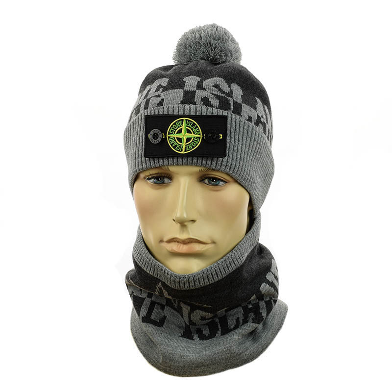 Молодіжний набір Шапка і Снуд "Stone Island"
