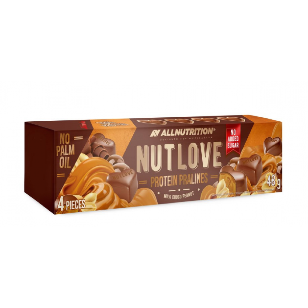 Nut Love 4Pieces - 48g Milk Choco Peanut (Поштучно)