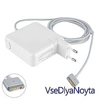 Блок питания для ноутбука APPLE MagSafe2 20V, 4.25A, 85W, White, квадратный, с евро-адаптером, T-образный