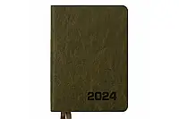 Дневник датированный А6 А6 Leo Planner датированный 2024 Corsa хаки