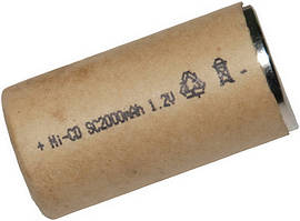 Банка Ni - CD 2000 mAh 1.2V для акумулятора шуруповерта