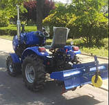 Мототрактор KENTAVR 240B з плугом та фрезою, фото 5