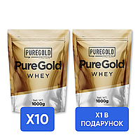 Whey Protein - 1000g x10 + x1 Whey Protein - 1000g в подарунок!