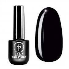 Saga Top Black — чорний кольоровий топ без липкого шару, чорний9 мл