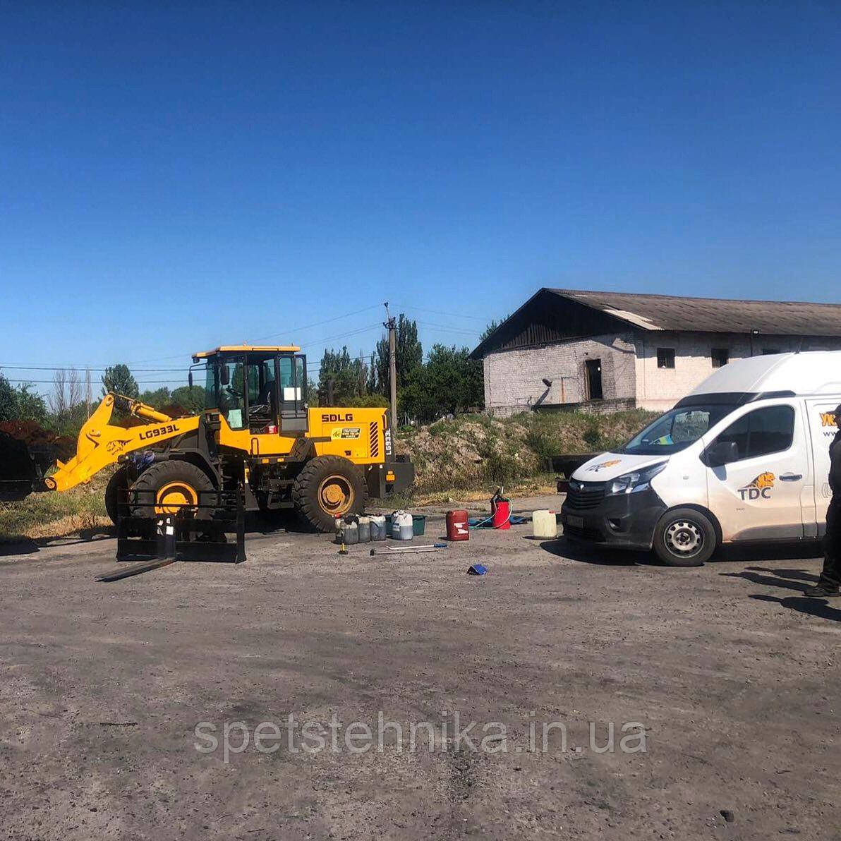 Встановлення швидкознімального механізму на SDLG LG933L