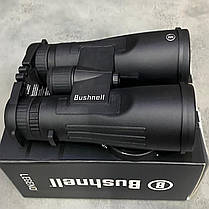 Бінокль Bushnell Legend Black 10x50 мм, IPX7, Чорний, водонепроникний, наший ремінь, чохол, фото 6
