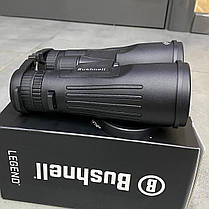Бінокль Bushnell Legend Black 10x50 мм, IPX7, Чорний, водонепроникний, наший ремінь, чохол, фото 5