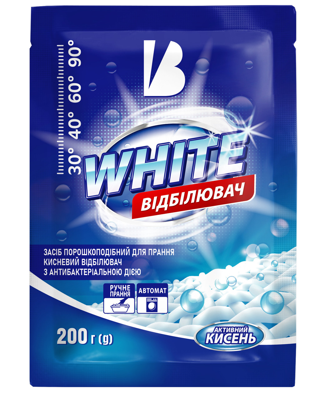 Відбілювач Blyskavka WHITE 200 г, фото 1