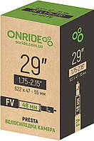 Камера на велосипед 29"x1.75-2.15" ONRIDE FV 48